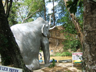 Вьетнам, парк Prenn. "Слоновый" мостик (фото)