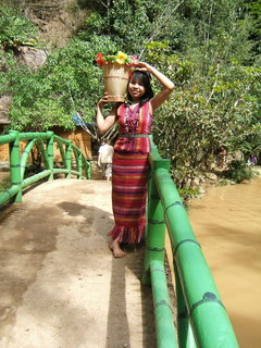 Вьетнам. Девушка в национальном костюме (фото)