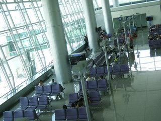 Сайгон (Хошимин), аэропорт. Зал ожидания (фото)